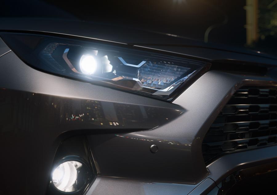 Детали экстерьера Toyota RAV4 XSE Hybrid 2018 года  (NA) (фото 7 из 71)